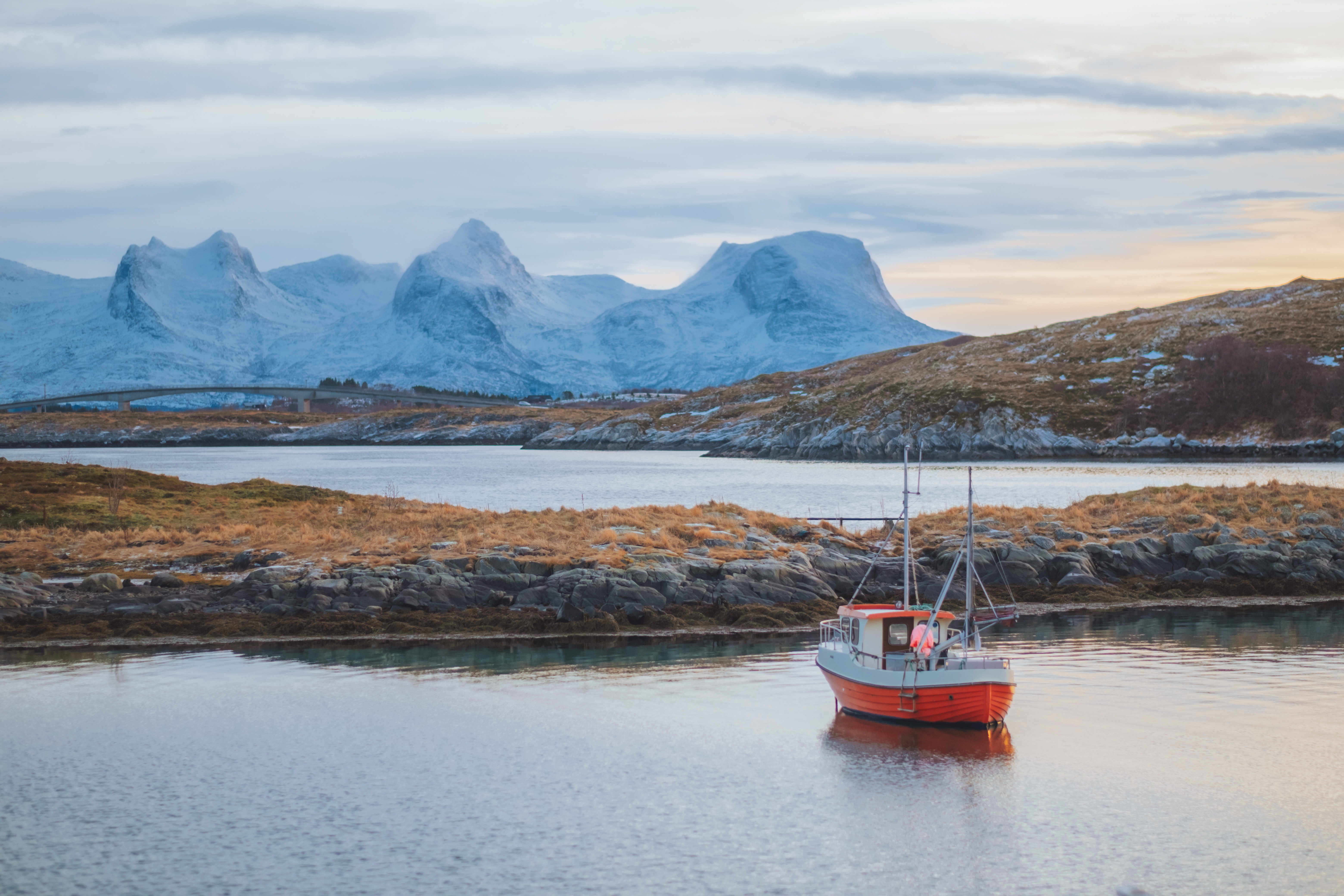 Vinterfiske på Herøy